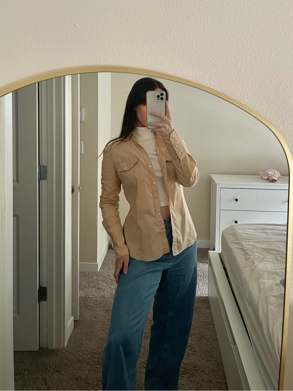 BCBGMaxAzria Button-Down Shirt